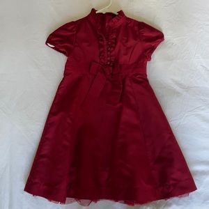 Gap kids- Maroon holiday dress- size 5